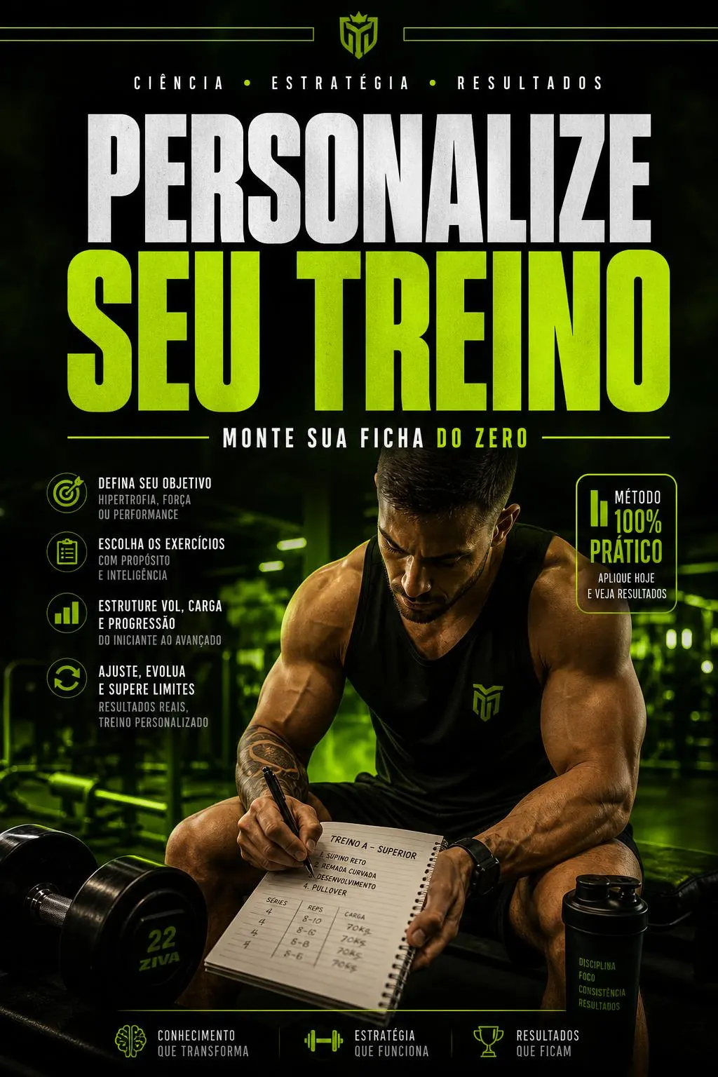 Capa Personalize Seu Treino